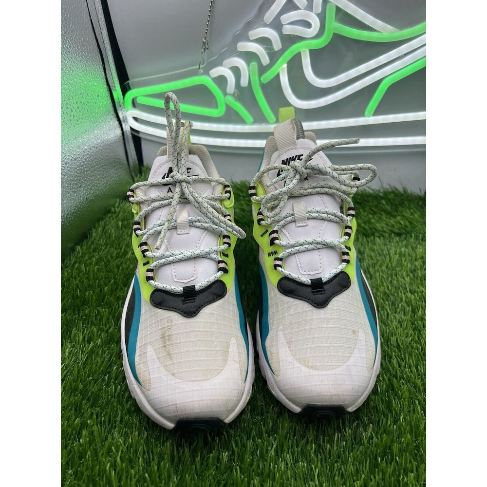 Nike Air Max 270 React Youth Oracle Aqua Green CJ4060-300 Size 6Y Women's 7.5 - Picture 5 of 8